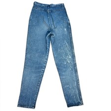 VTG Jordache Studio 80's Womens High Rise acid wash Jeans Hong Kong size 12