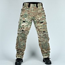Herren Multi-Pocket Pants Combat Tactical Military Outdoor Training Cargohose