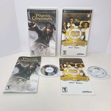 PSP Game Lot: World Series Poker 2007 Edition & Pirates of Caribbean At World's