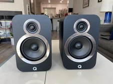 Q Acoustics 3020i Bookshelf Speaker Pair - Carbon Black