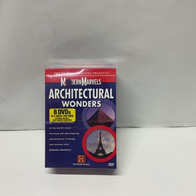 Modern Marvels - Architectural Wonders (DVD, 2007, 8-Disc Set) New Sealed