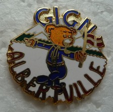 PIN'S MILITAIRE DU GIGN DES JEUX OLYMPIQUES D'ALBERTVILLE