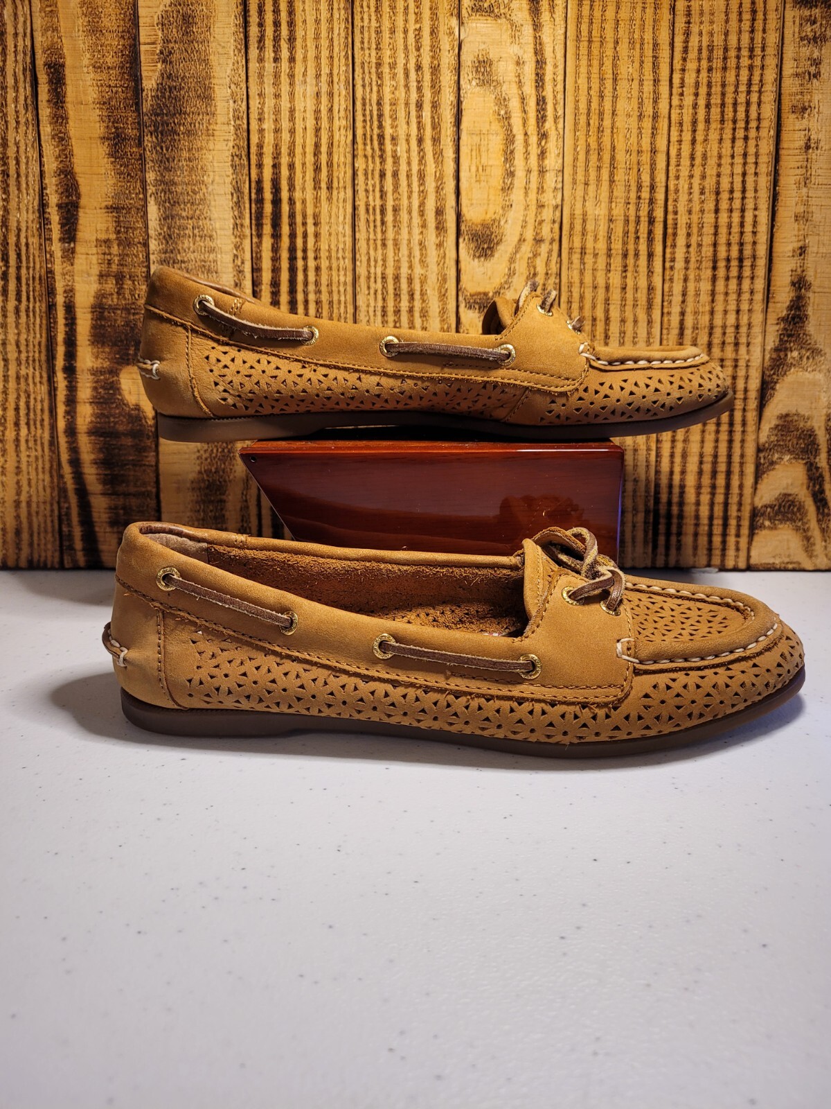 Sperry Top Sider Audrey Perfed Cognac 