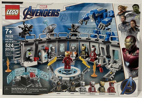 LEGO Marvel Avengers Iron Man Hall of Armor 76125 524 Teile 7+ NICHT MEHR ERHÄLTLICH - Bild 1 von 2