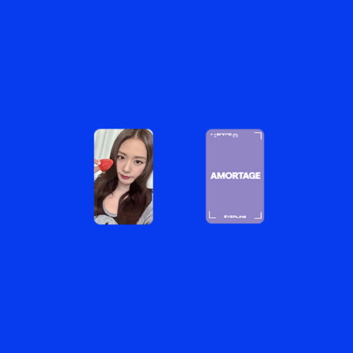 JISOO SOLO AMORTAGE Self Made Photo Cards HD Photocards - Picture 4 of 17