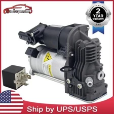For Mercedes Benz GL ML Class W164 GL450 Air Suspension Compressor Pump+Relay US