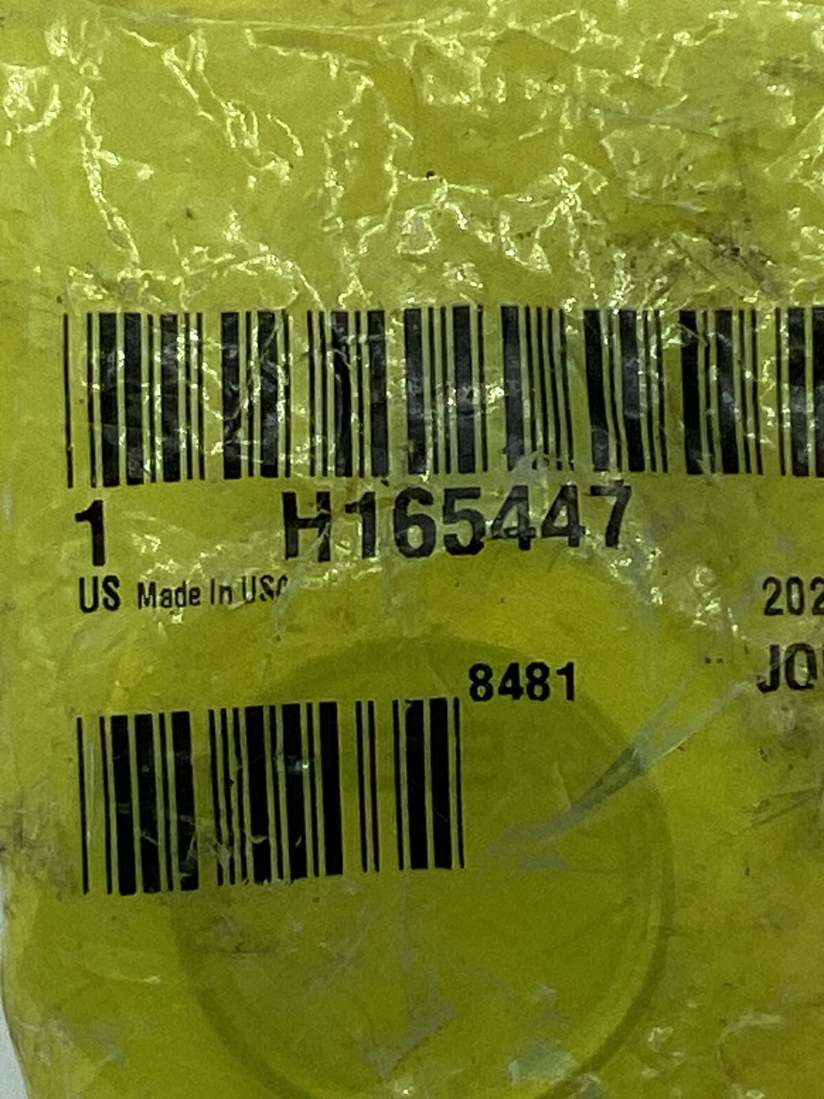 QTY 1) John Deere OEM Hexagonal Prevailing Torque Nut H165447 | eBay