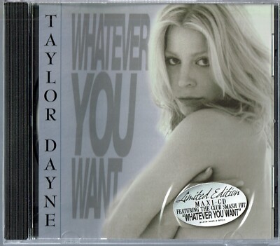 Taylor Dayne  - Whatever You Want (Remixes) - CD   1998 (B35)