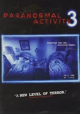  Paranormal Activity 3 DVD PART THREE MOVIE Chloe Csengery, Jessica Tyler Brown