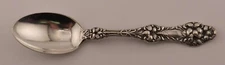 Alvin Sterling 5 1/4" Youth Spoon Blossom Pattern No Mono #9709