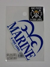 One Piece B-Side Label Marine Logo Sticker Waterproof US SELLER