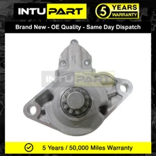 Intupart Starter Motor Fits VW Audi Skoda Seat