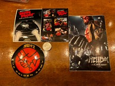 Hellboy II The Golden Army Lot of 3  Stickers And More. 6x4  free flag sticker