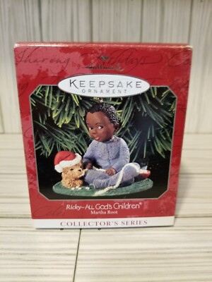Hallmark Keepsake Ornament - Ricky-All God's Children (Martha Root) Dated 1998