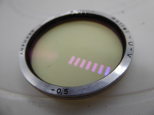 Rollei UV / Skylight -0.5 Filter For Rolleiflex Bay III / 3. RIII ++ CONDITION - Picture 6 of 8