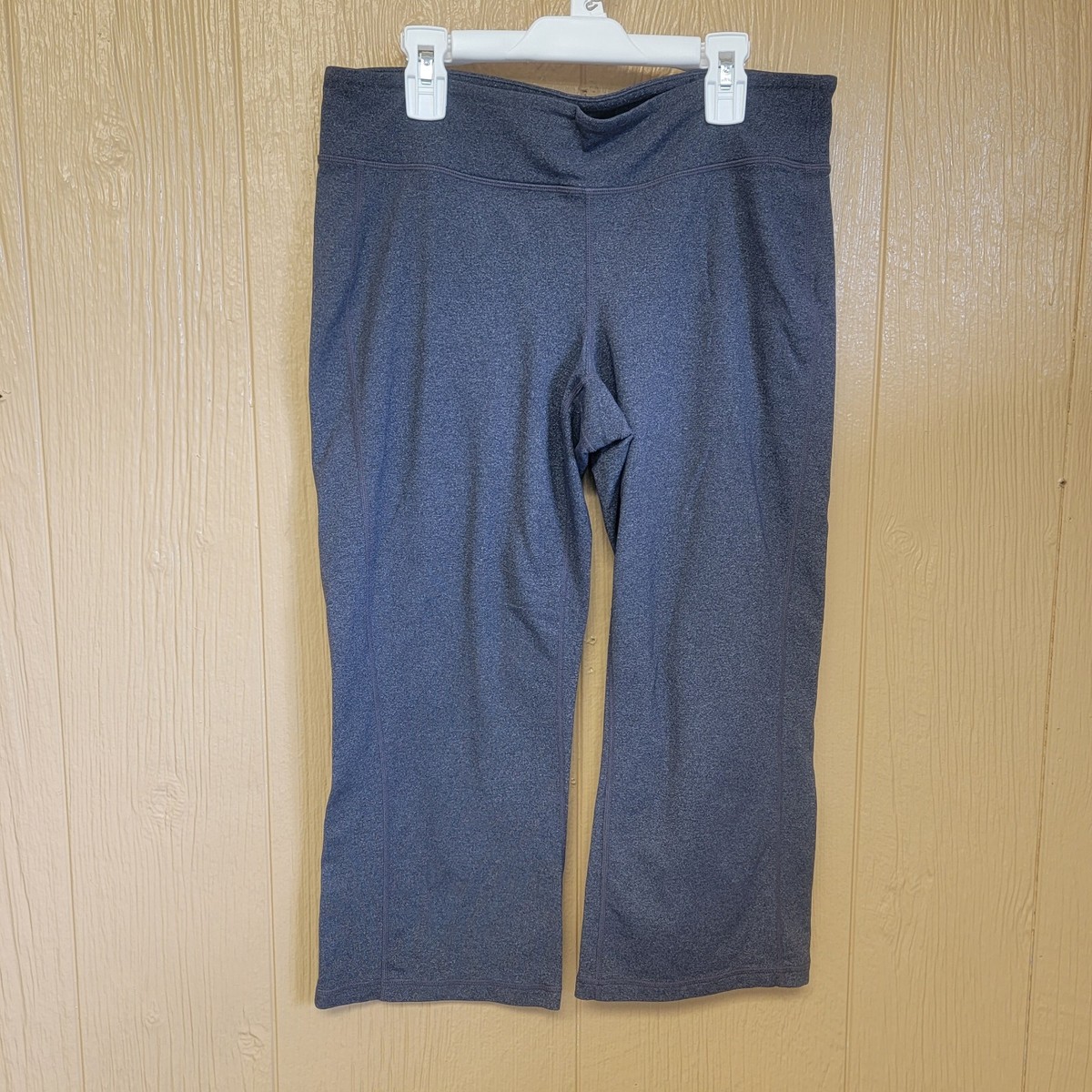 ウェア ATHLETA - ATHLETA ATHLETA Sz Medium Gray Tight Legging Capri Bike Pants - 572