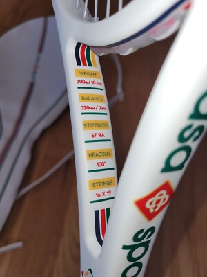 Casablanca Sport Tennis Racket One Size White/Multi | eBay