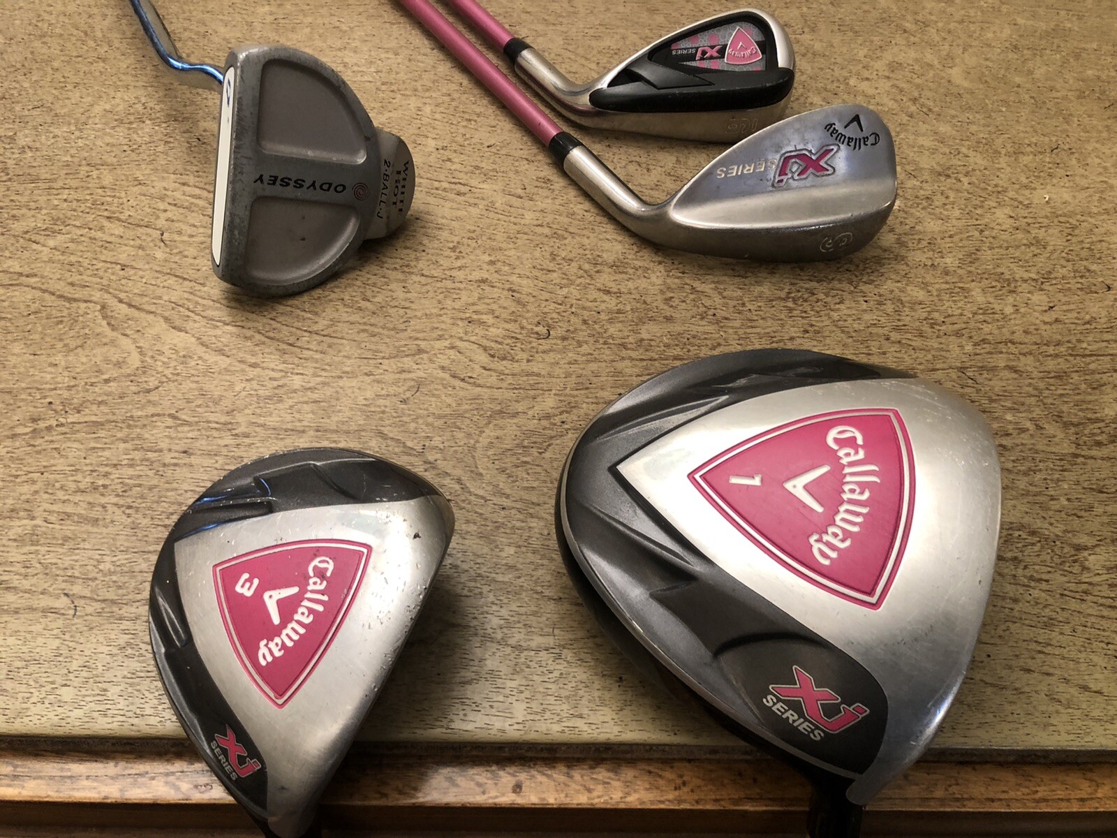 For 48-53&rdquo; Tall RH Girls Callaway XJ Junior Golf Club Set LEVEL 2 Kids