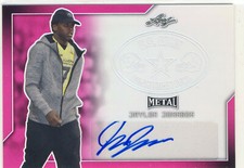 JAYLON JOHNSON 2017 Leaf Metal US Army All American Pink AUTO /20 BEARS