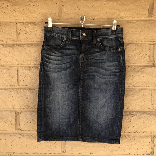 Level 99 Womens Skirt Denim Jean 