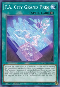 F.A. City Grand Prix - EXFO-EN088 - Common - 1st Edition x3 - Near Mint
