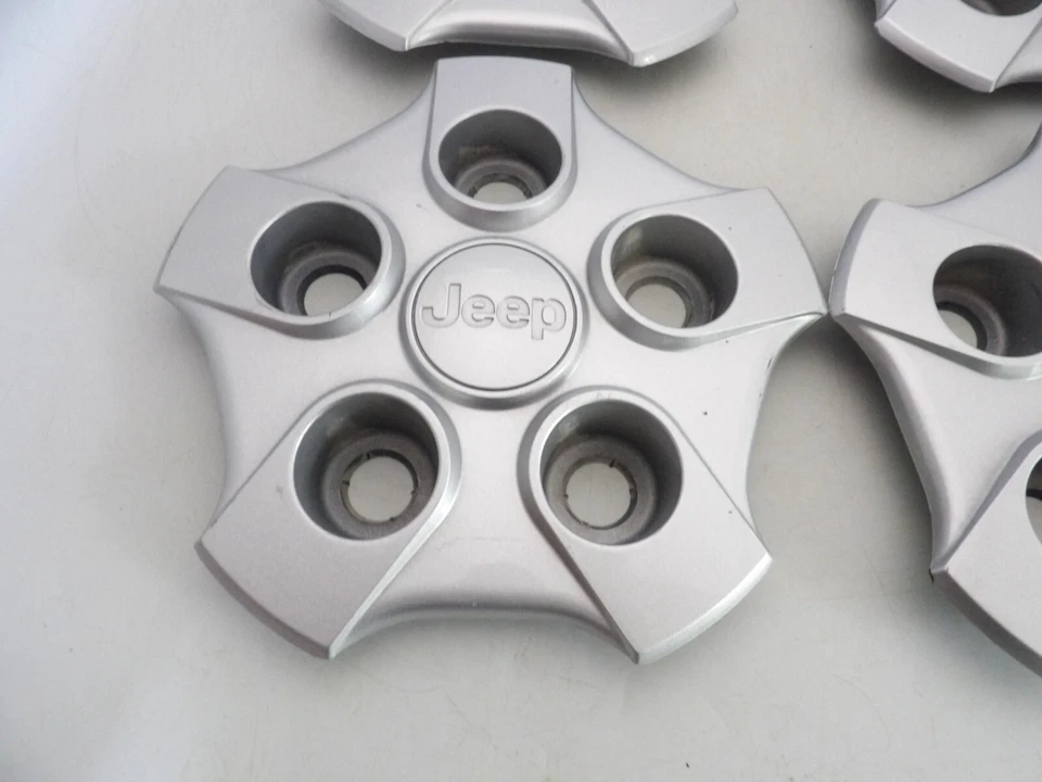 Set of 4 2007 2008 2009 2010 2011 2012 - 2016 JEEP PATRIOT COMPASS Center Caps - Image 4 of 4