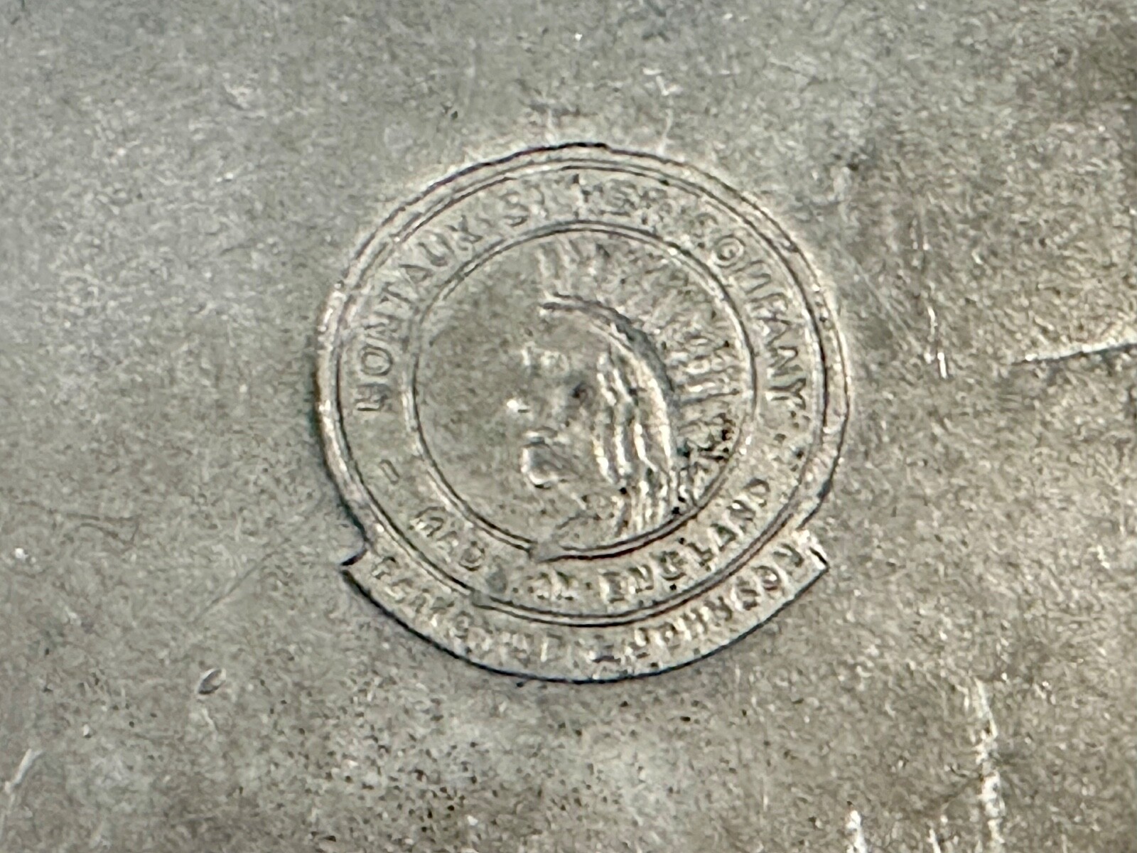 Collectors Harley Davidson Motorcycles Montauk Silver Co Belt Buckle,  England 