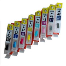 8PK Refillable Ink Cartridges CLI-42 CLI42 for Canon Pixma Pro100 Pro-100  8ink