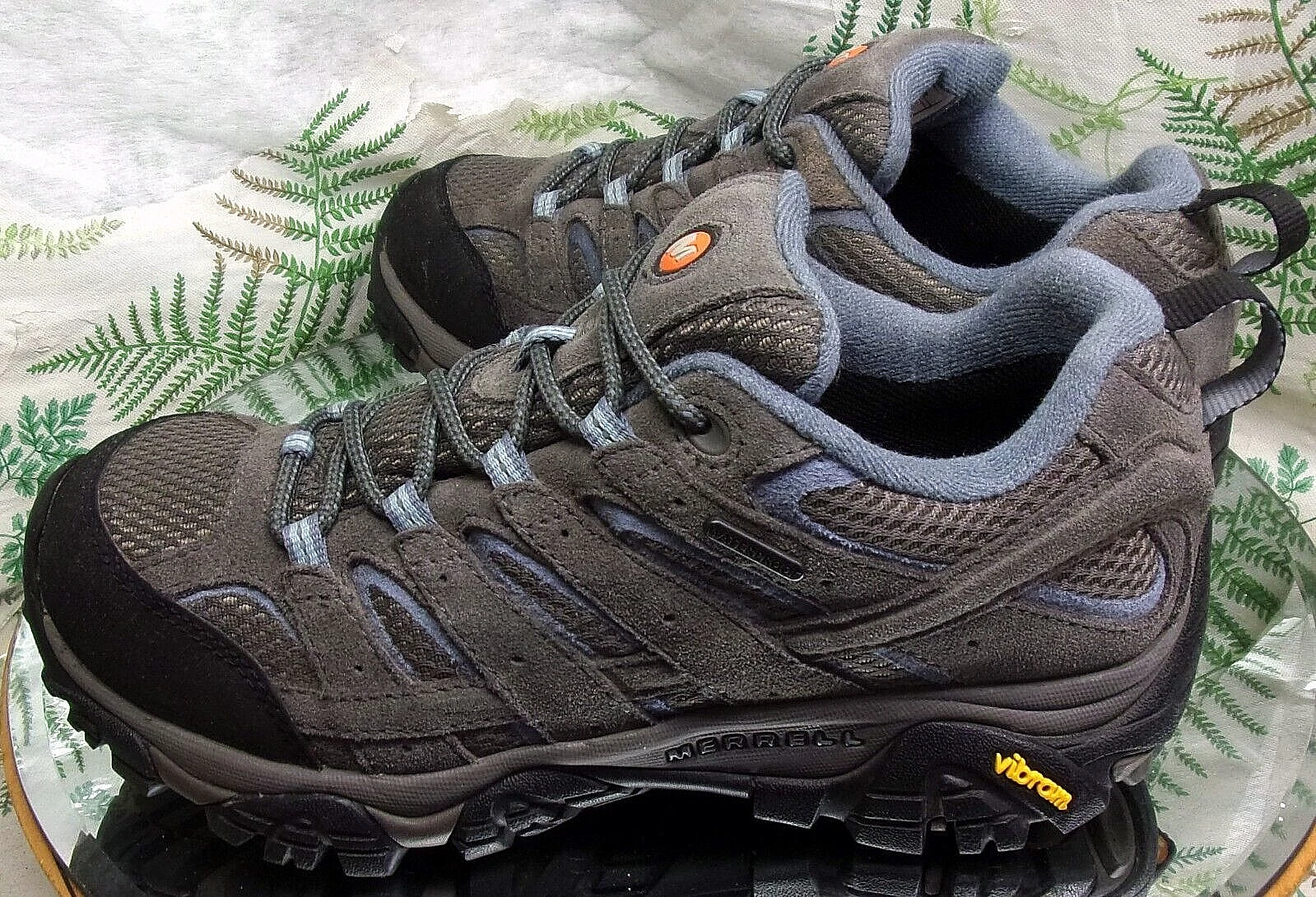 merrell moab 2 granite leather hiking trail walking boots