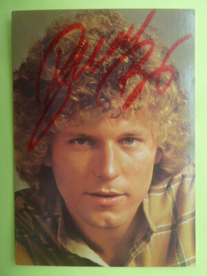 -ah- MUSIC - Bernhard Brink (autograph card 1970s)