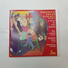 Benjamin Britten's Blues & Cabaret Songs Cole Porter Jill Gomez Martin Jones CD