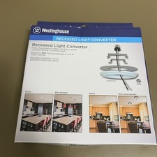 Westinghouse 01011 Recessed Can Light Converter for Hanging Light Fixtures