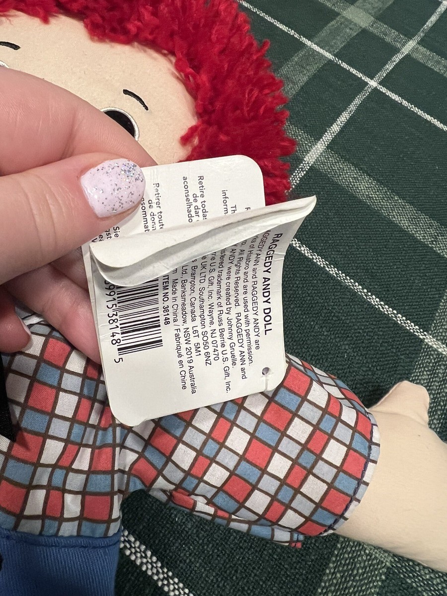 Applause社RAGGEDY ANN & ANDYのアン（90cmオーバー) APPLAUSE 