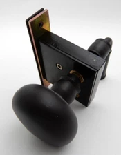 DELTANA SDL619U10B SOLID BRASS OIL RUBBED BRONZE SCREEN DOOR LATCH  ~ MORTISE 6"