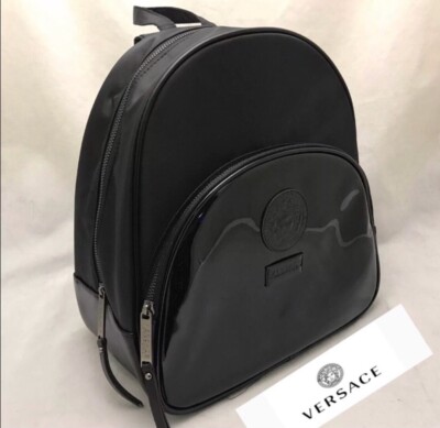Versace Parfums Backpack 15”x14”x6” s-l400.jpg main image 2
