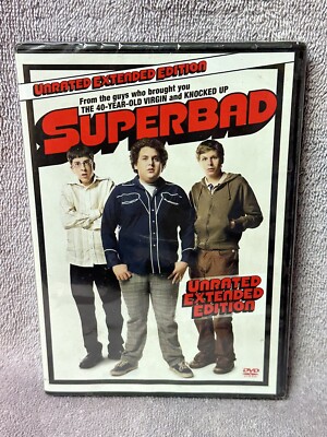 Superbad (DVD, 2007) Unrated Extended Edition - NEW & SEALED!