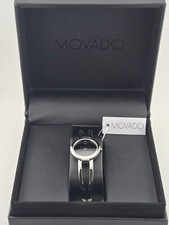 Movado Amorosa Women’s Black Dial Stainless Steel Watch - 0607131 ($595 MSRP)