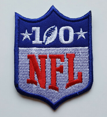  100 Years Anniversary Patch NFL Patch Aufnäher Logo