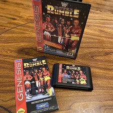 WWF Royal Rumble Sega Genesis, 1993 Complete