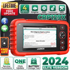 2025 Launch CRP129X CRP123X VII+ Scanner Engi...