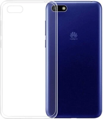 HANDY SCHUTZ HÜLLE Für HUAWEI Y5 2018 BACKCOVER GEHÄUSE SILIKON TPU RÜCKSEITE - Bild 1 von 4
