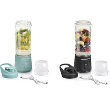 Hamilton Beach Mini Cordless Portable Personal Blender for Shakes 16 oz. Jar