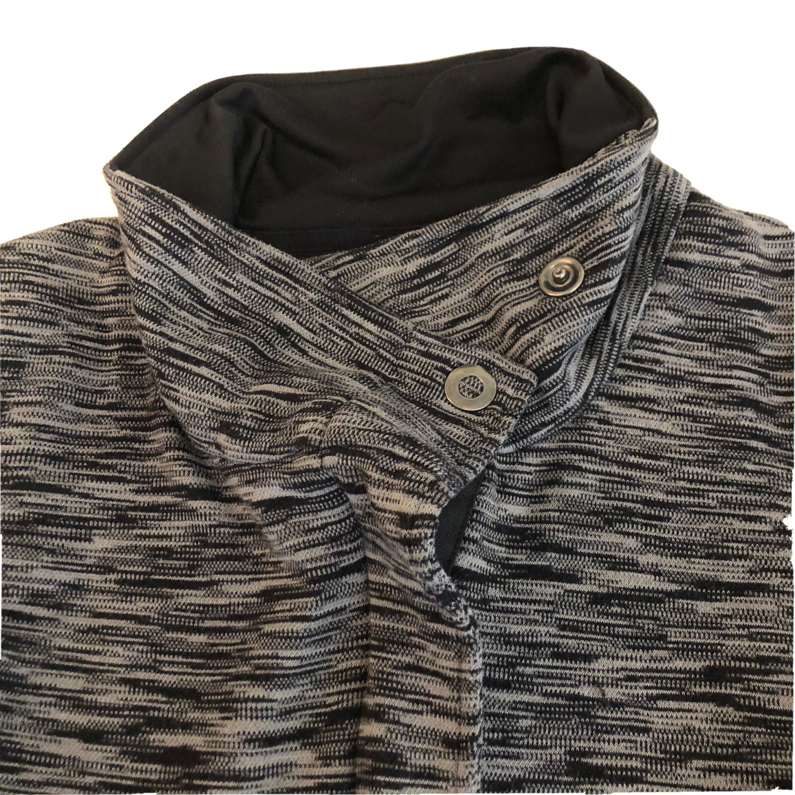 Women's Avalanche Black & Gray Zip up Jacket RN 83520… - Gem