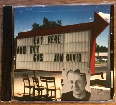 Eat Here and Get Gas by Jim David (CD, Oct-2007, Stand Up! Records)