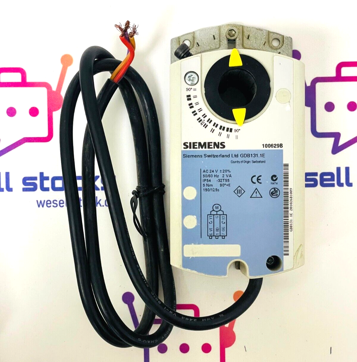SIEMENS GDB131.1E Damper Actuator | eBay