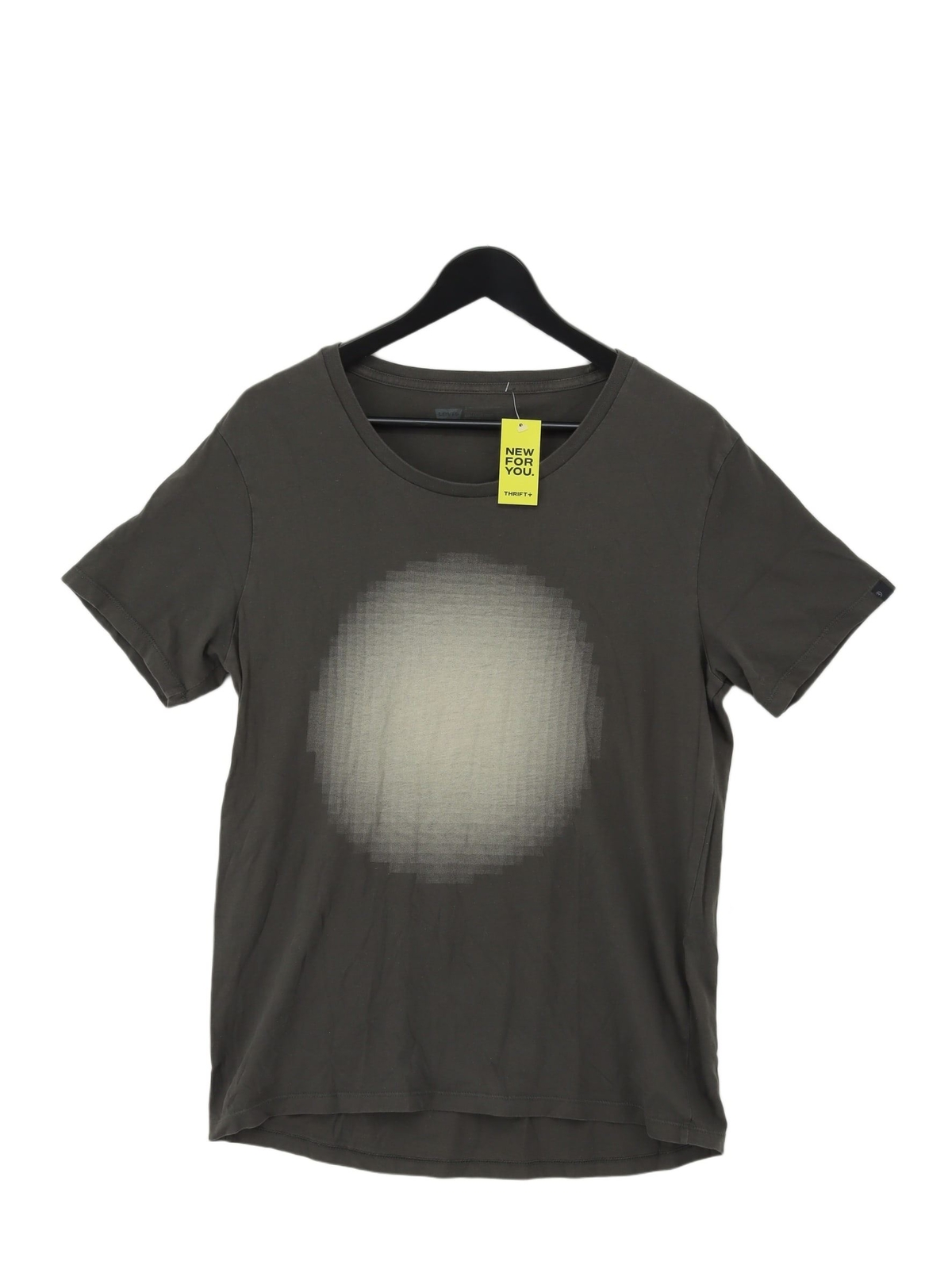 T shirt uomo Levi's M verde 100% altra basic