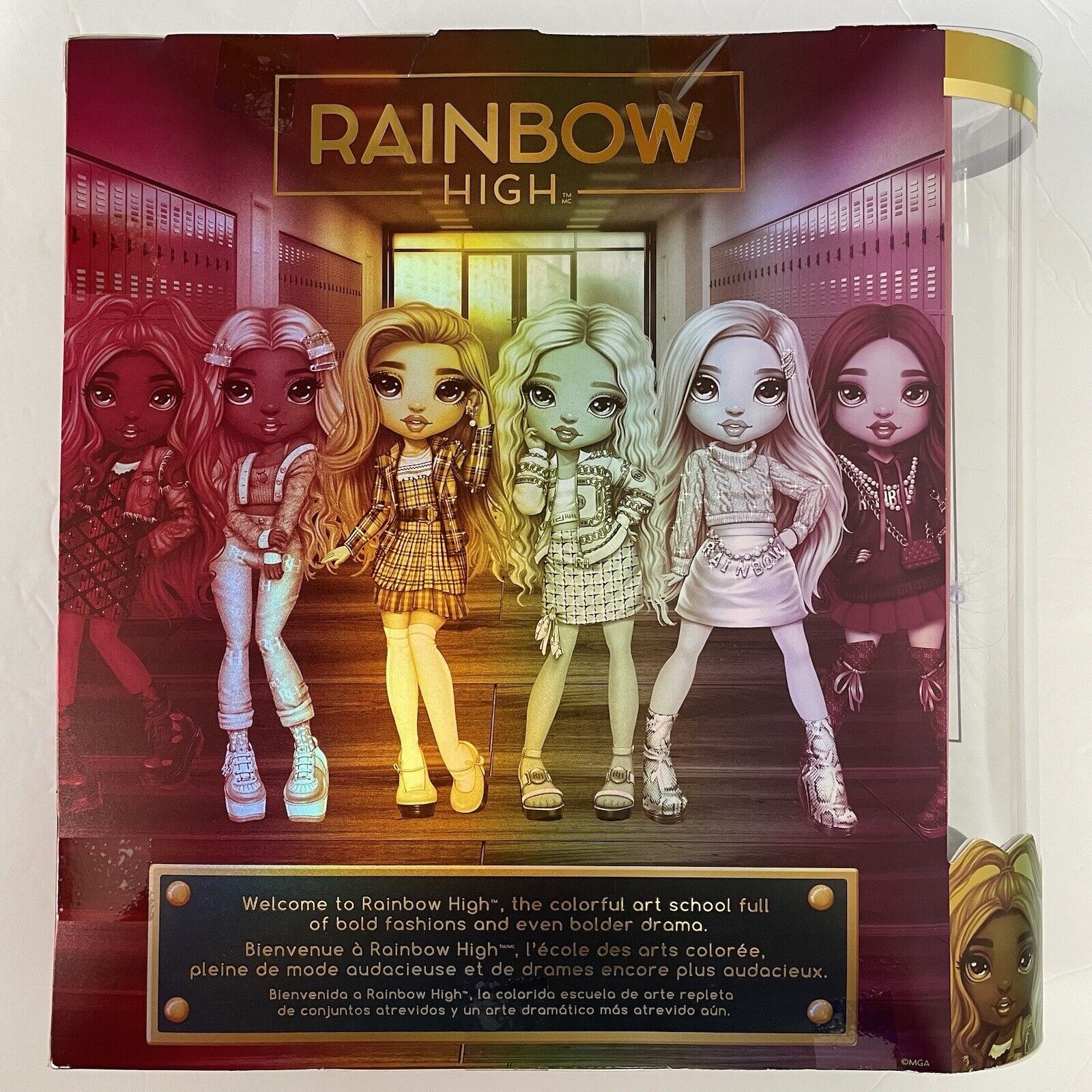 MGA Entertainment Rainbow High Fashion Doll Emi Vanda Purple Hair Series 3 NEW