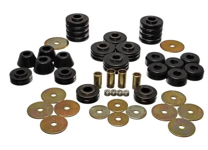 车身驾驶室安装衬套套件适用于 1975 - 80 雪佛兰 GMC K1500 卡车 K10 K20 性能 — 第 3/4 张图片