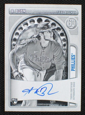 🌟 ALEC BOHM - 2021 Topps Gypsy Queen GQ BLACK WHITE SSP AUTO RC /50