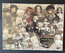 The Doll Shop Springbok Jigsaw Puzzle 500 Pc New / Factory Sealed Vintage NOS